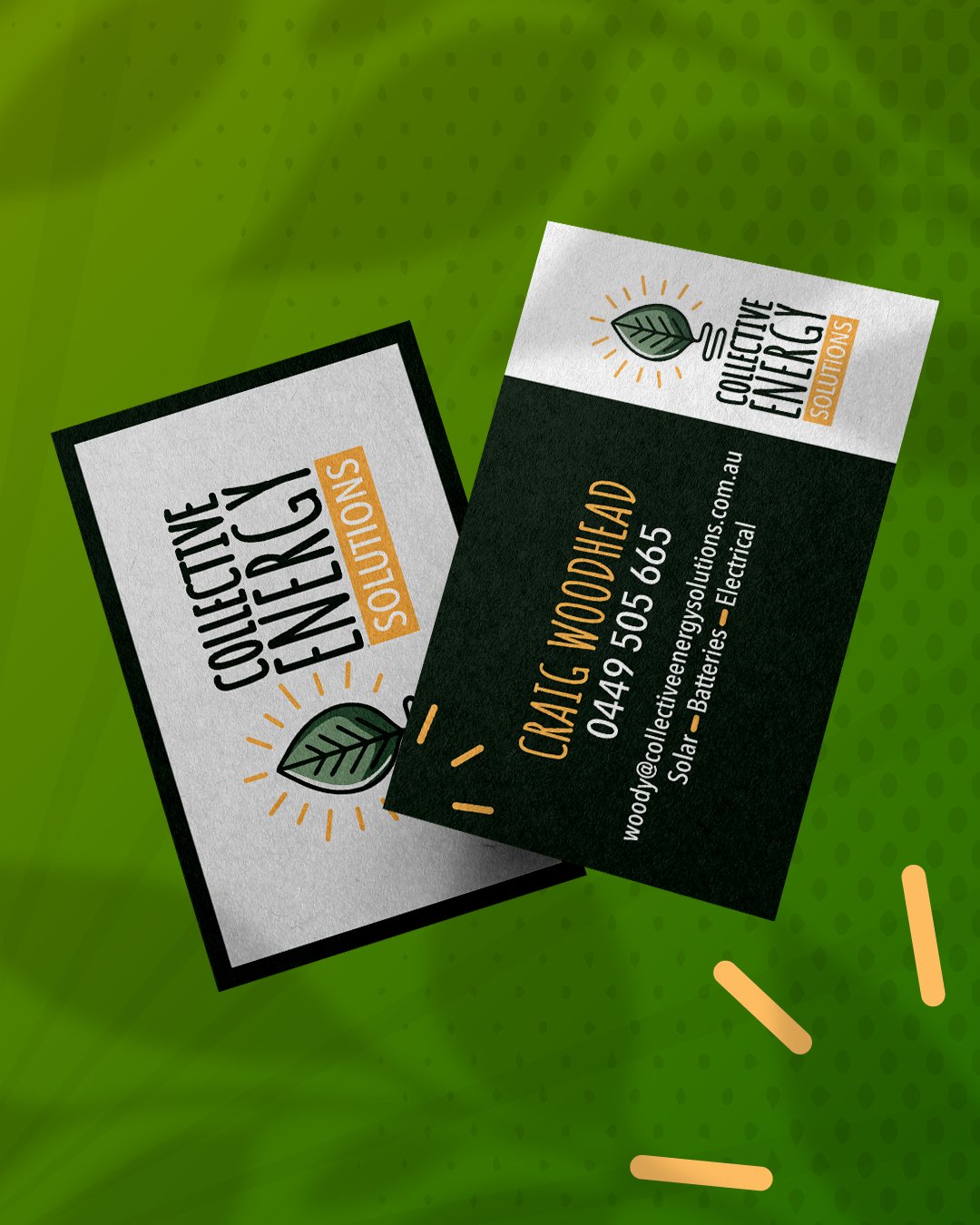 Collective Energy Logo Design and Business Card Design