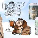 Crafting Heritage: Beer Label Designs for Crafty Monk Brewing